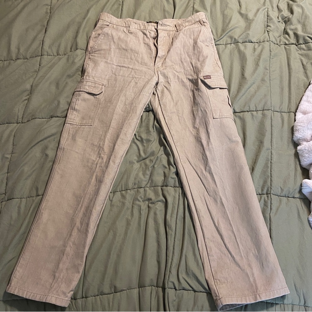 Men’s Stanley Y2K Streetwear Cargo Pants “Khaki”